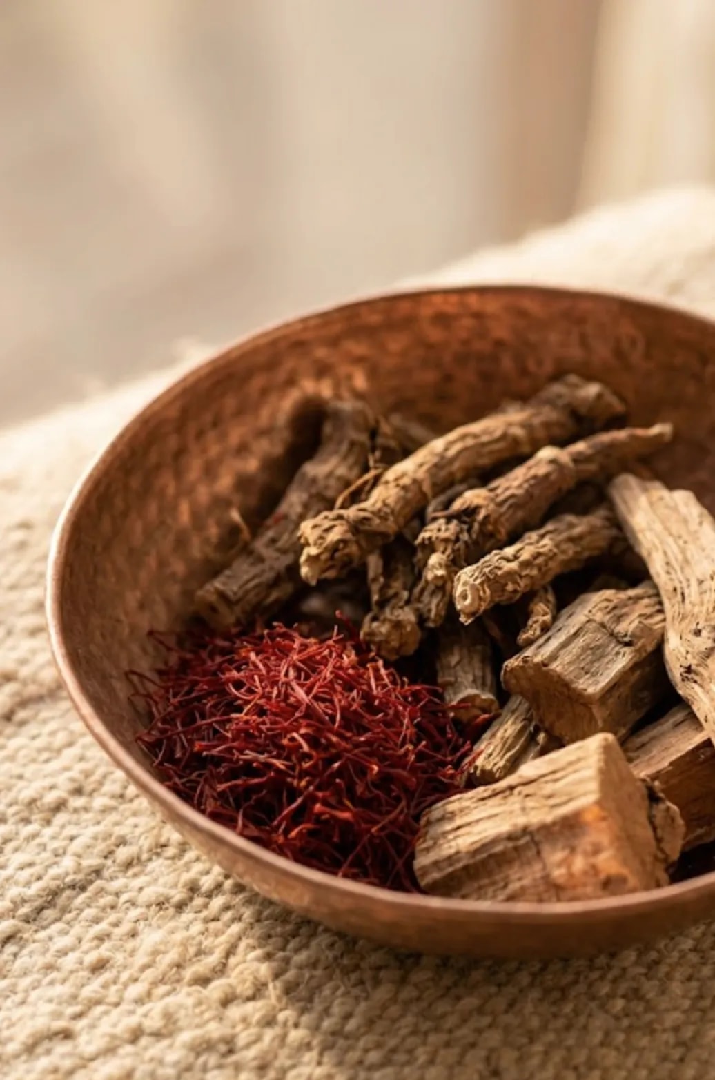 Gathering: Woods, resins and herbs, like those named in each scent story.